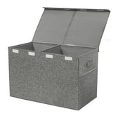 Downluxe Grey Toy Storage Organizer,25"x13"x16"