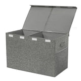 Downluxe Grey Toy Storage Organizer,25"x13"x16"