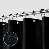 Downluxe Waterproof Fabric Washable Shower Curtain Liner