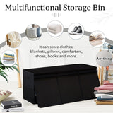 Downluxe Black Dinosaur Toy Storage Organizer, 40"x13"x16"