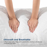 Downluxe Memory Foam Sleep Body Pillow for Adults