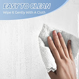 Downluxe PEVA Clear Heavy Waterproof Clear Shower Curtain Liner For Bathroom