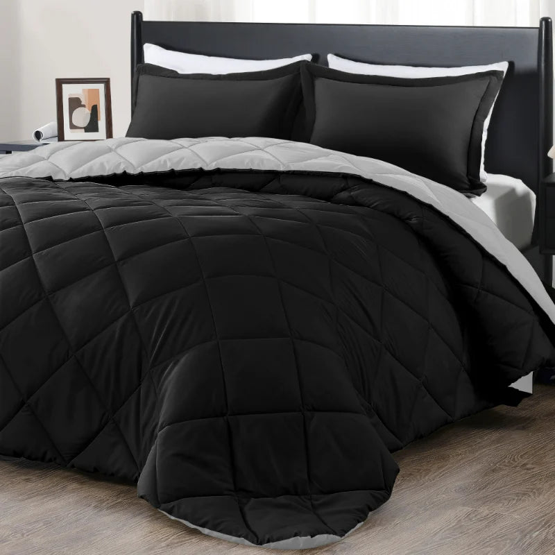 Reversible All-season Comforter Set- Twin ,Queen ,Full ,King Size