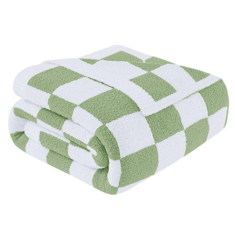 Checkered Sage Green