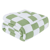 Checkered Sage Green