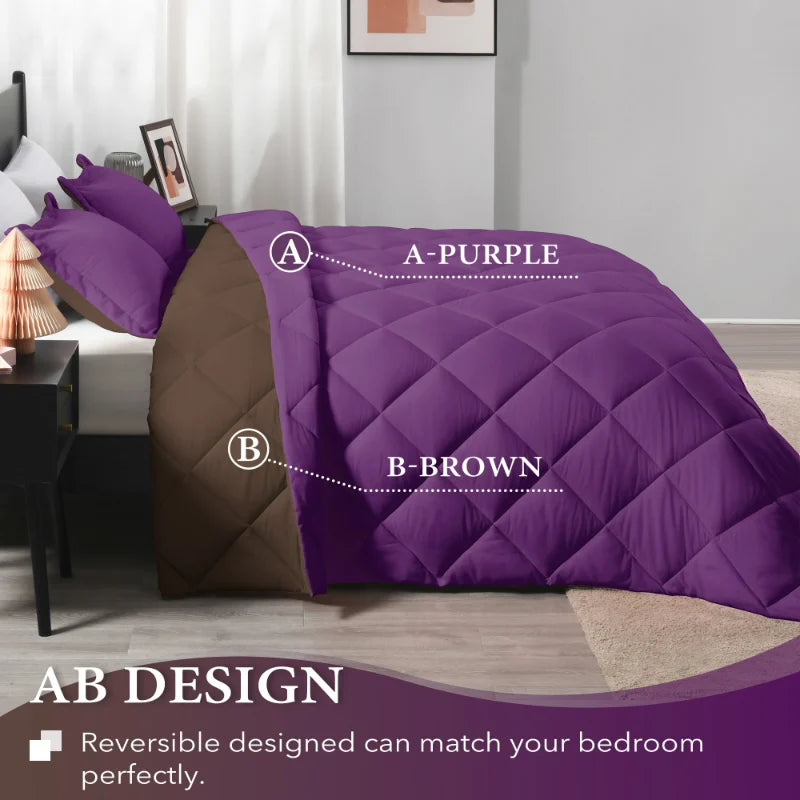 Purple/Brown