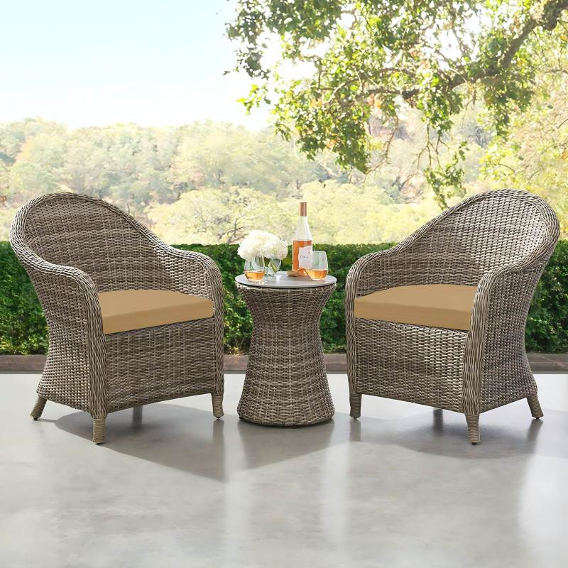 Cushions Set 17 Inch Patio Chair Cushions Wayfair Outdoor Weather