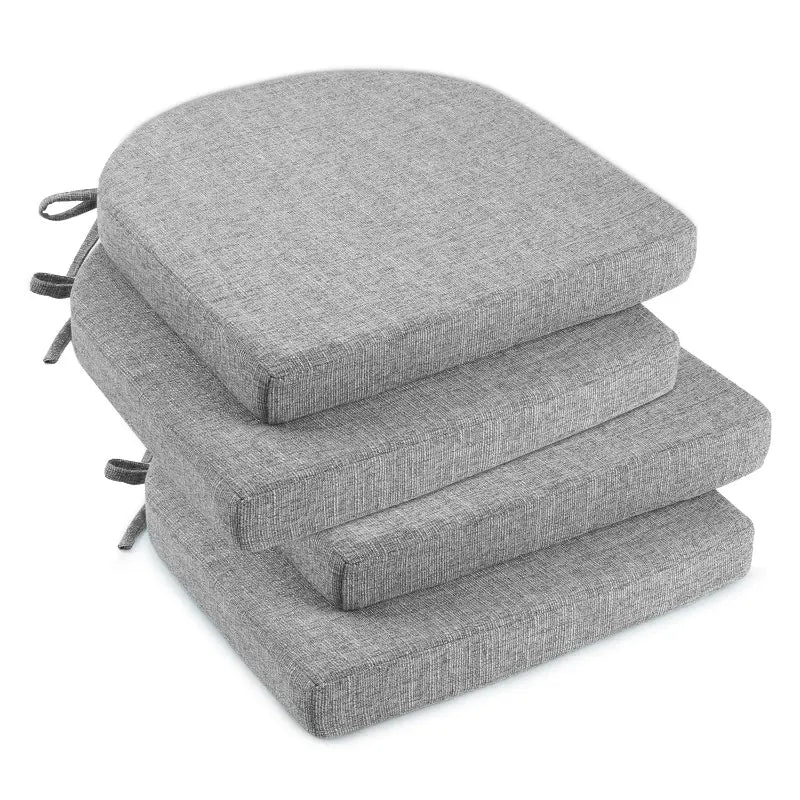 Soft and Comfortable Textured Memory Foam Chair Cushion downluxe
