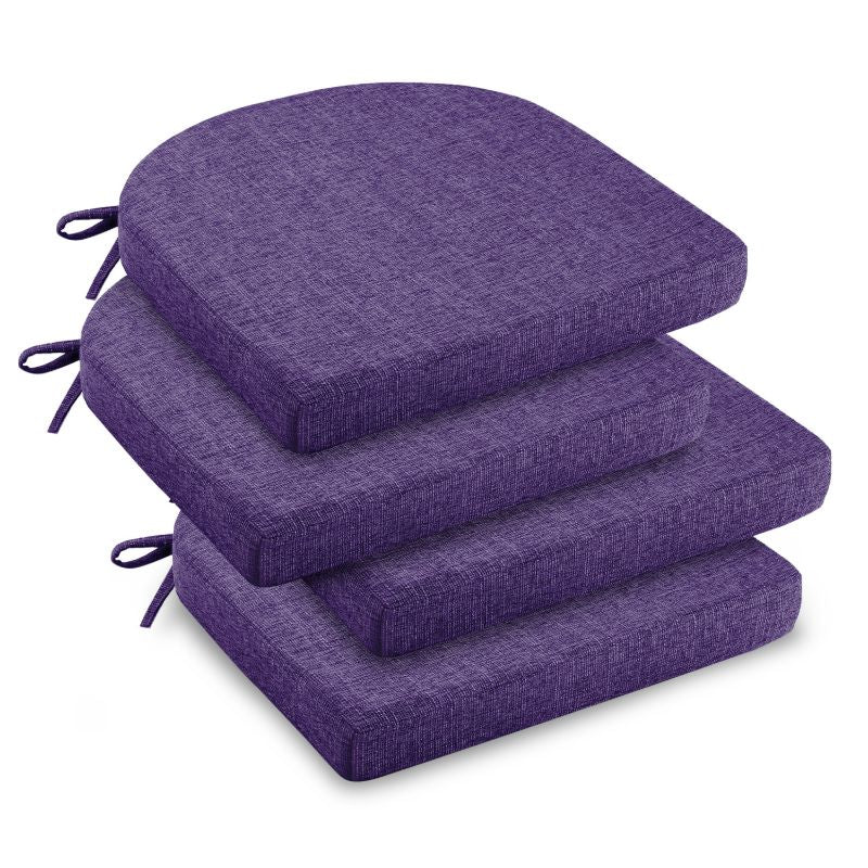 Downluxe Soft and Comfortable Textured Memory Foam Chair Cushion
