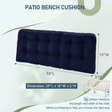 Downluxe Beach Cushions : Memory Foam Waterproof Chair Cushions