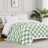 Checkered Sage Green